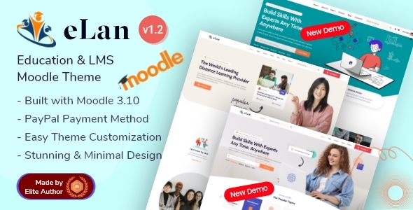 Elan – Education & LMS Premium Moodle Theme