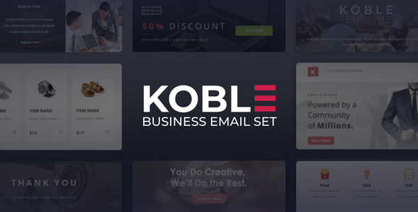 Koble | Business Email Set