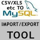 MySQL Import/Export Tool